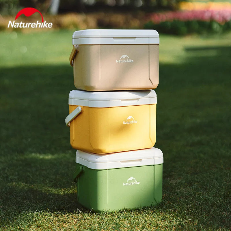 Naturehike 5L/18L Cooler Box 48h Cold Preservation Food-grade PP Material Mini Refrigerator Outdoor Picnic Camping Supplies