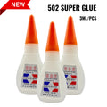 3ML 15ML Cyanoacrylate Instant Glue Strong Adhesive DIY Liquid Jewelry Toy Shoes Super Quick Drying Transparent 502 Super Glue
