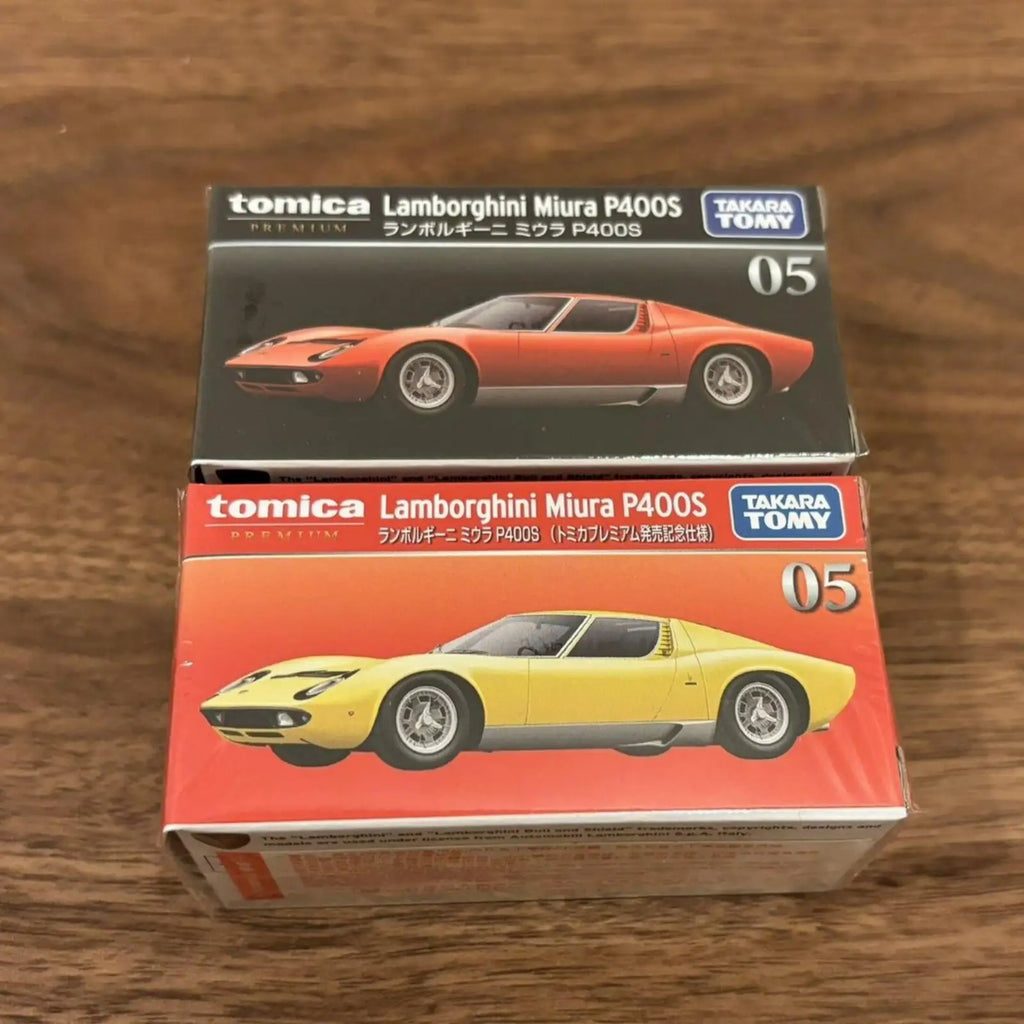 Original 2026 Takara Tomy Tomica Premium Series TP05 Lamborghini Miura P400S Alloy Car Models Collection Die-Casting Gift