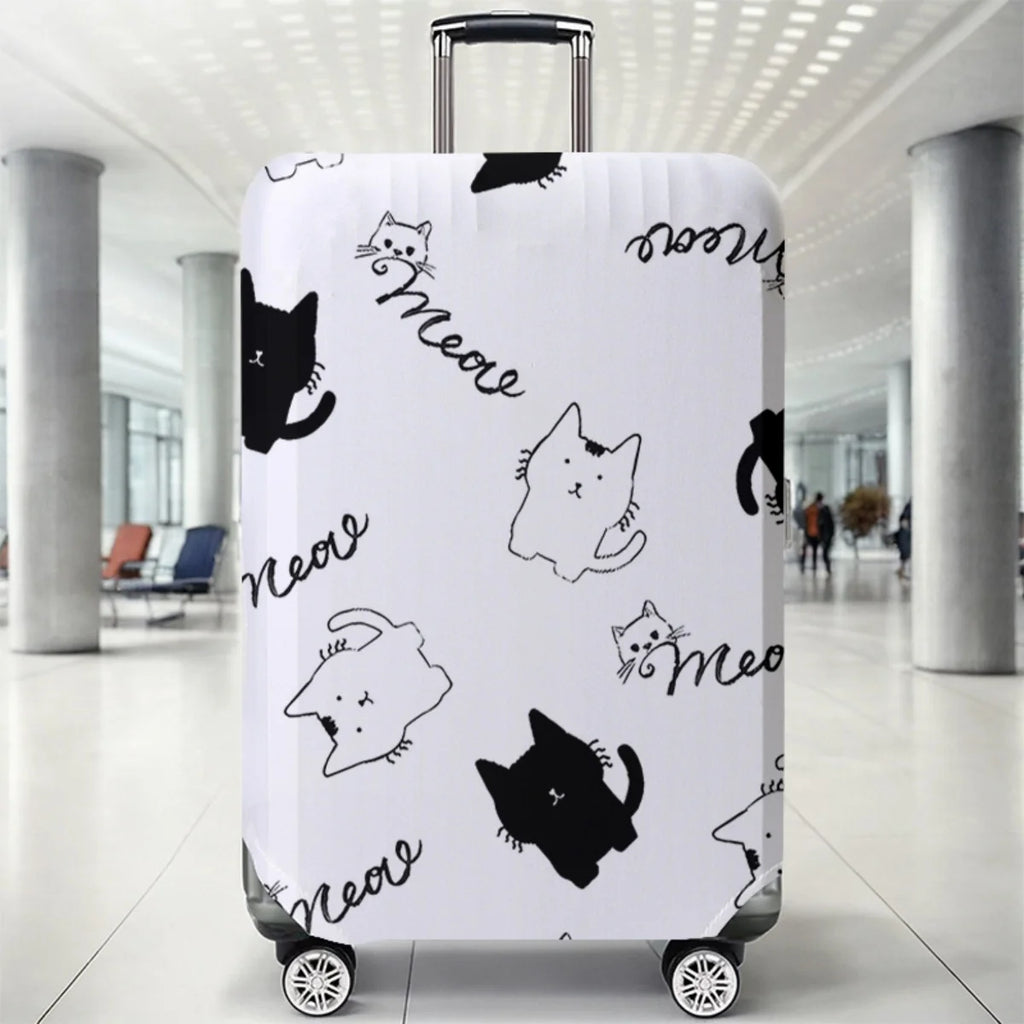 Luggage Cover Protector Elastic Waterproof Dustproof For 18-32 Inch Suitcase Travel Accessories