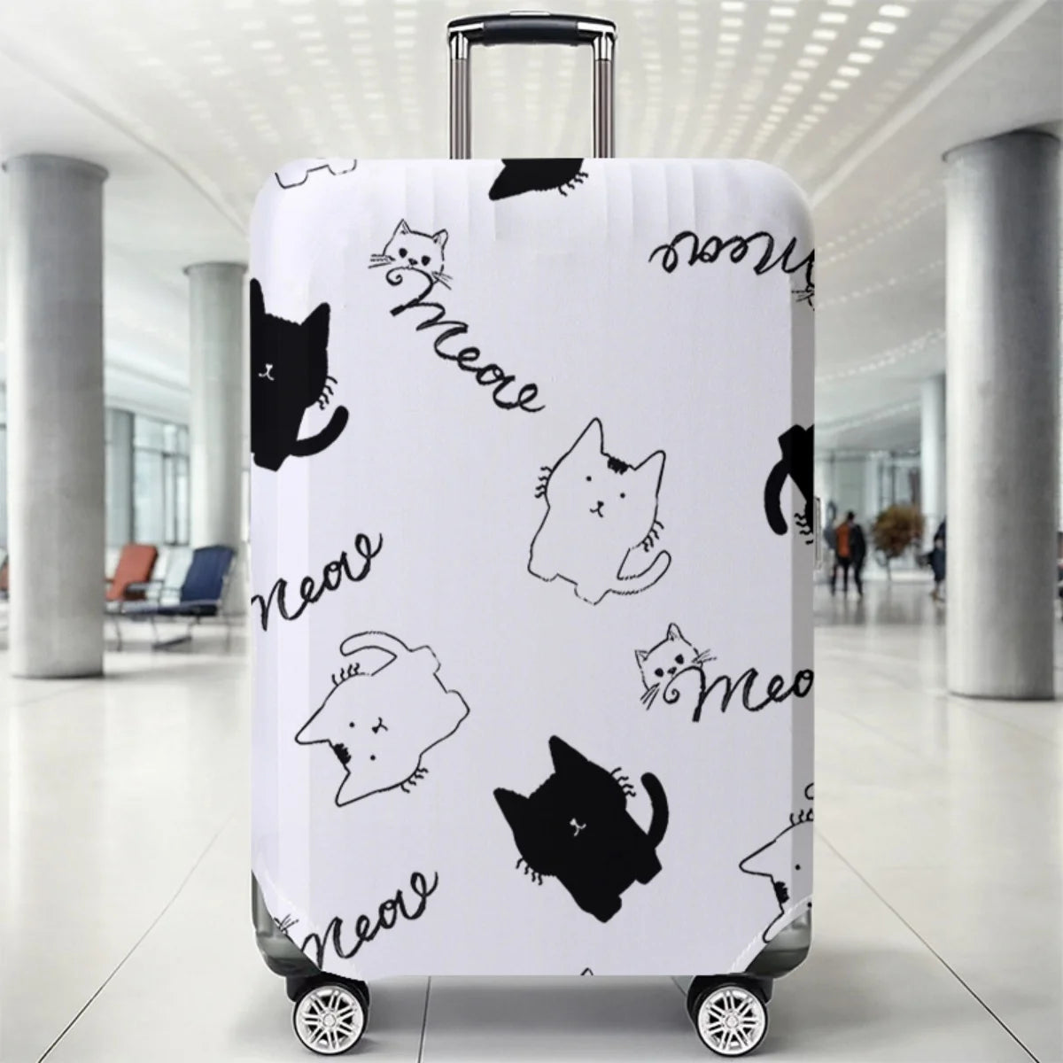 Luggage Cover Protector Elastic Waterproof Dustproof For 18-32 Inch Suitcase Travel Accessories
