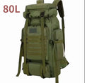 80L/100L  Mountaineering Bag Climb Bag Tactical Backpacks Large Backpack Outdoors Hiking Camping Travel Bags