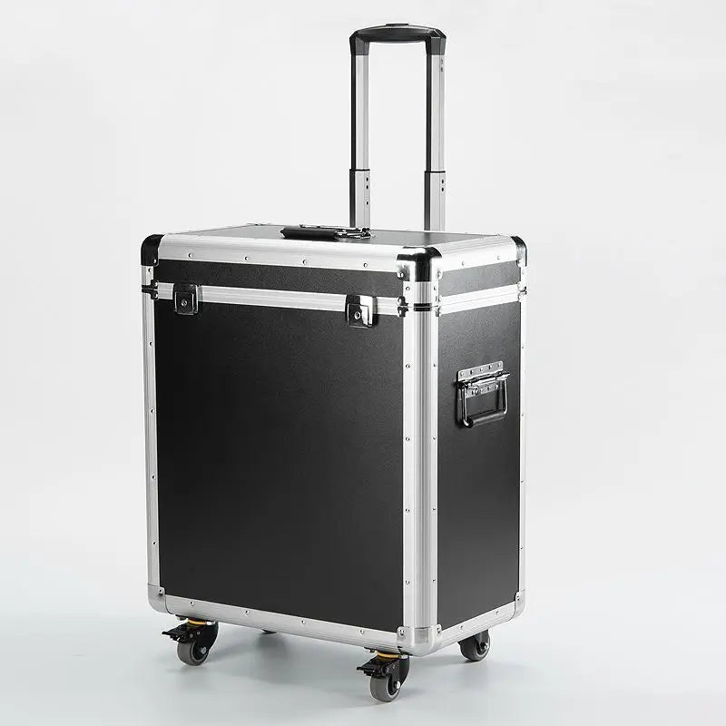 Desktop computer protection case Aluminum alloy aviation case carrying chassis host display sound card protection box equipment