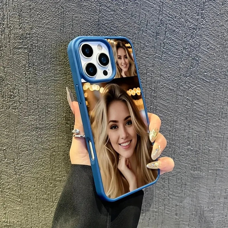 DIY Custom Selfie Photo Magnetic Phone Case For iPhone 18 17 16 15 14 13 12 11 Pro XS Max Plus Mini Air XR X 17e 16e Back Cover