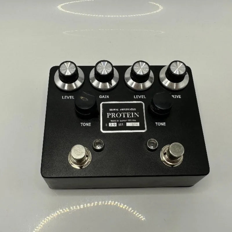 LY-ROCK BR0WNE PROTEIN Electric Guitar Overdrive Distortion Pedal, Original Clone