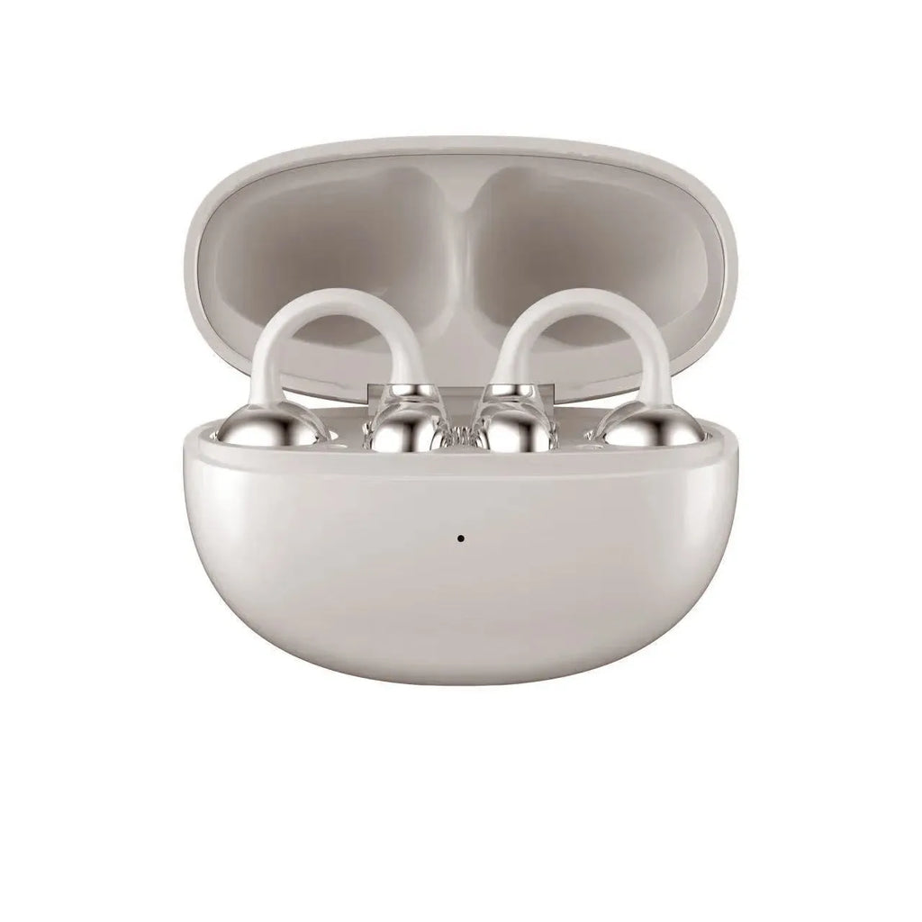 Wireless Bluetooth Ear Clip Earbuds Sports Waterproof Headphones with Noise Cancelling Secure Fit Long Battery Life Built-in Mic
