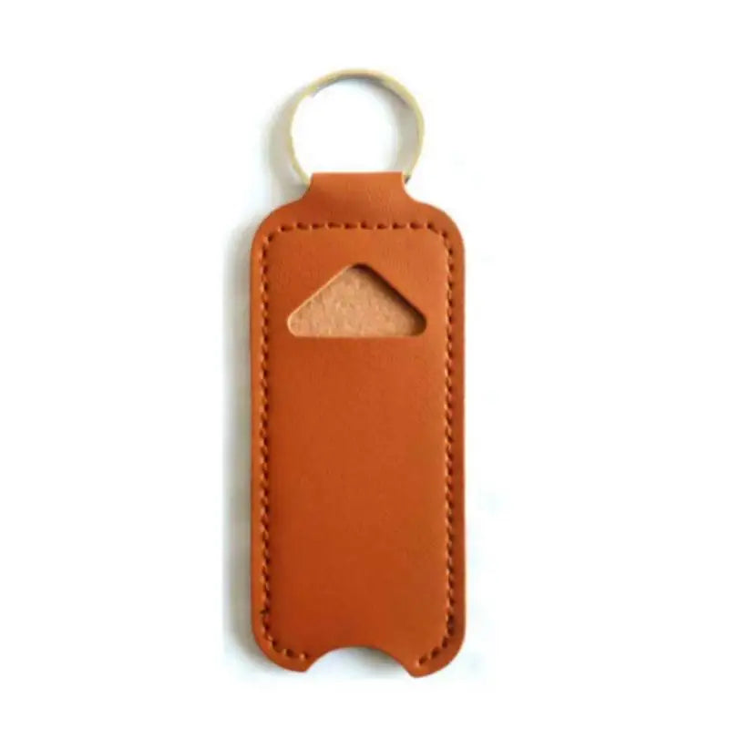 Travel Friendly Lip Balm Holder Keychain with Bag Secure Lipstick Storage Ideal for Women