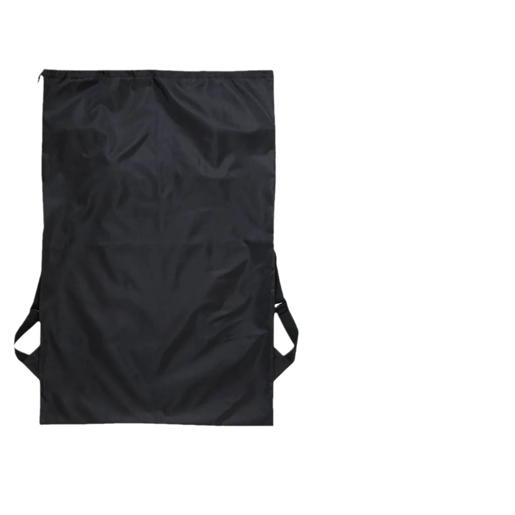 Black Oversized Polyester Waterproof Heavy-Duty Backpack Laundry Bag Camping Travel Clothing Storage Bag Men Women Duffle Bag