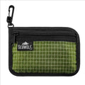 Organizer Pouch Ultralight Wallet with YKK Zipper Durable Grid Fabric Coin Purse for Cards Earbuds Small Gear