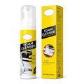 Universal Car Interior Foam Cleaner Leather Stain Remover Spray Seat Cleaning Kit with Sponge Cloth