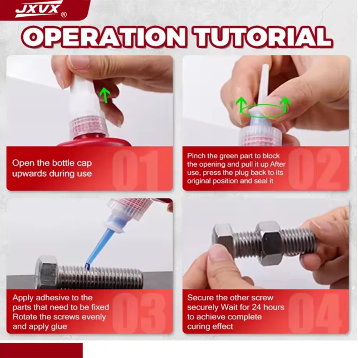 New 10ml Screw Glue, Fast Curing Threading Agent, Anaerobic Adhesive, Corrosion Resistant, Anti-Peeling, Medium Strength Blue Th