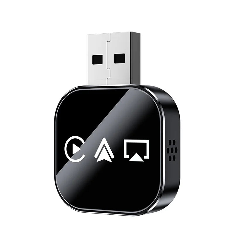 New Upgrade 3 in 1 Wireless Carplay Mirror Link Adapter Instant Wired to Wireless Conversion Plug & Play for Wired Carplay