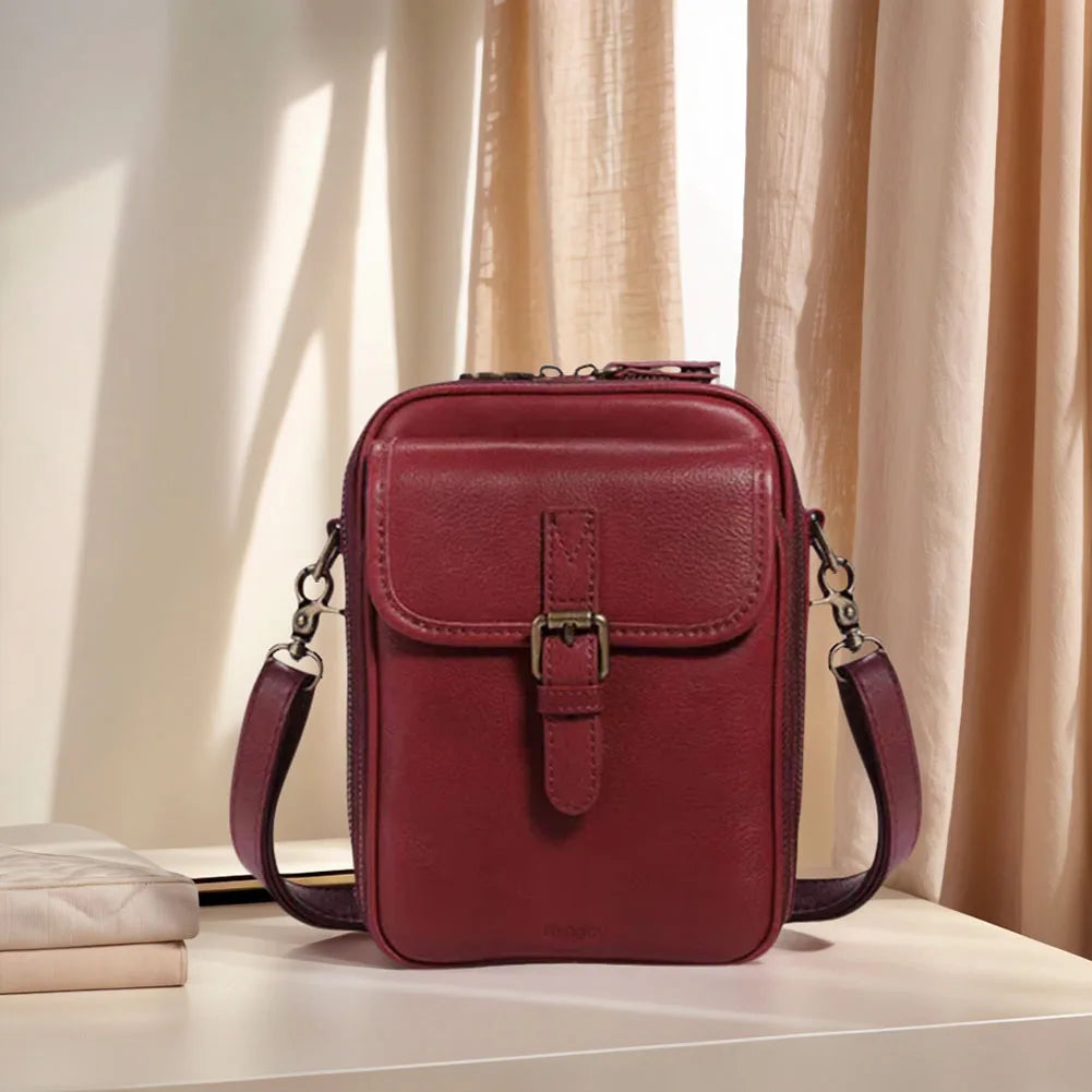 Retro Crossbody Bag Large Capacity Shoulder Bag Fashionable Mini Crossbody Purse Adjustable Removable Strap Wallet Purse