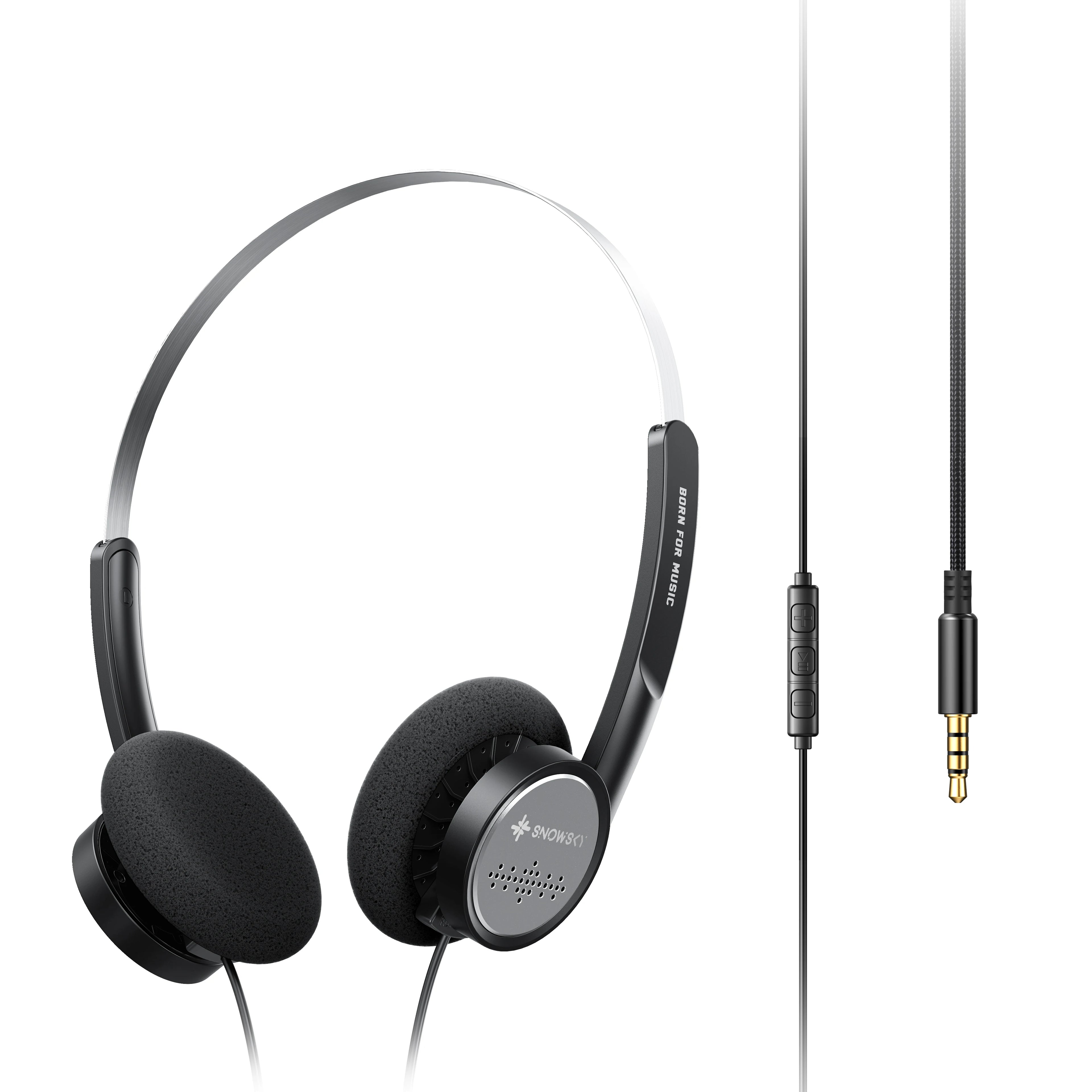 FiiO Wind/ WIND PRO Semi-Open HiFi Wired Headphones,40mm Dynamic Driver, Warm HiFi Sound, Vocal Tuning, Headphone with Mic