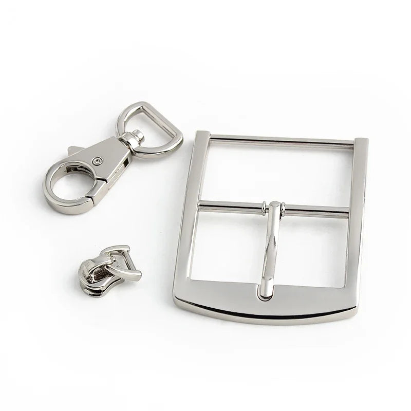 Fashion Metal Bag Locks Clasp Bag Lcok Set For Handbags Purse Tote Closures Snap Clasps DIY Craft Hardware Case Bag Accessories