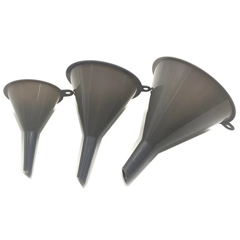 3pcs Plastic Funnel 3-piece Set For Household Kitchen Tools Triangular Separation Funnel Set For Filtering Alcohol Leakage