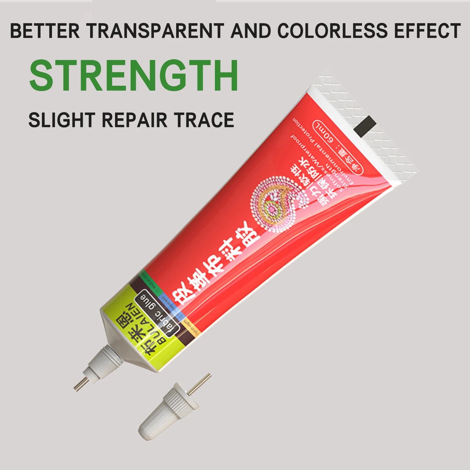 60ml Leather fabric Glues Strong Glue with Pin Head Quick Dry Shoes PVC Glue Quick Drying Instant Shoe Glue