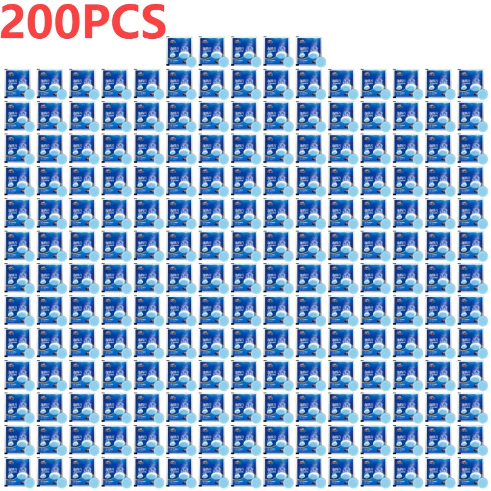 200-10PCs Solid Car Windshield Cleaners Effervescent Tablets Windscreen Window Glass Dust Wiper Car Wash Tool Car Accessories