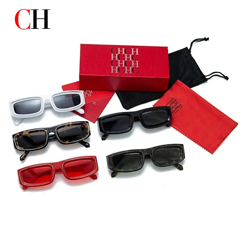CH Brand High Quality Women's Fashion Sunglasses UV Protection Sunscreen Shades for Beach & Outdoor Wear