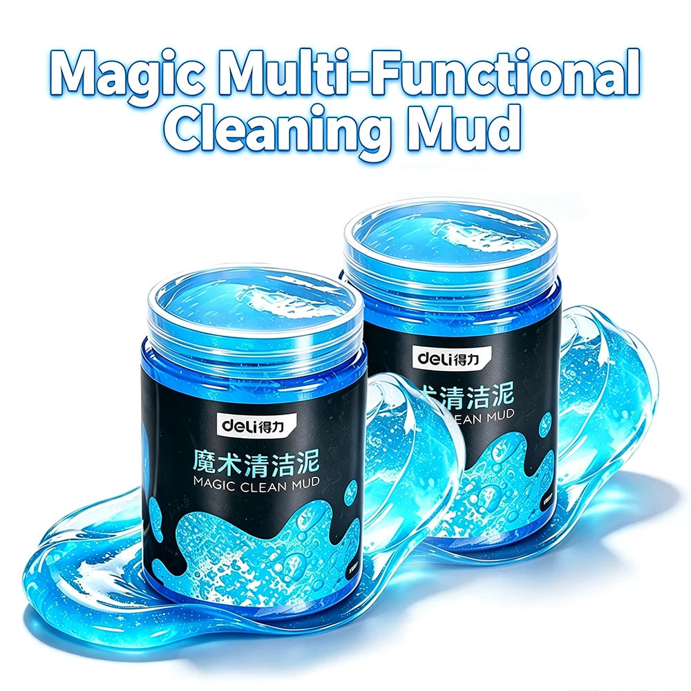 Magic Clean Mud Multi-functional Car & Household Cleaning Gel Deep Adsorption Dust Remover Reusable Safe Cleaning Slime