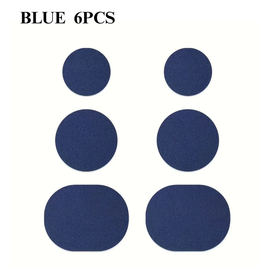 6 Pcs Self-Adhesive Shoe Patches Strong Waterproof Repair for Holes Fabric Mesh Invisible Shoe Fix Seamless Shoe Repair