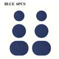 6 Pcs Self-Adhesive Shoe Patches Strong Waterproof Repair for Holes Fabric Mesh Invisible Shoe Fix Seamless Shoe Repair