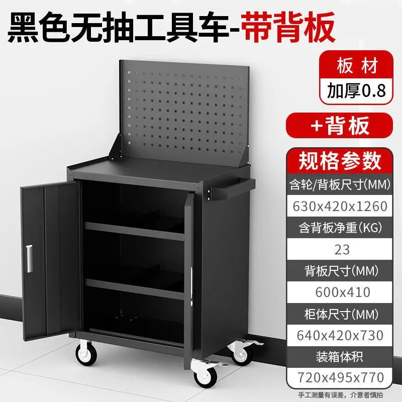 Equipment System Tool Cabinet Wheel Sleek Pump Workshop Tool Cabinet Auxiliary Organizers Tools Packaging Lemari Alat XYGJG