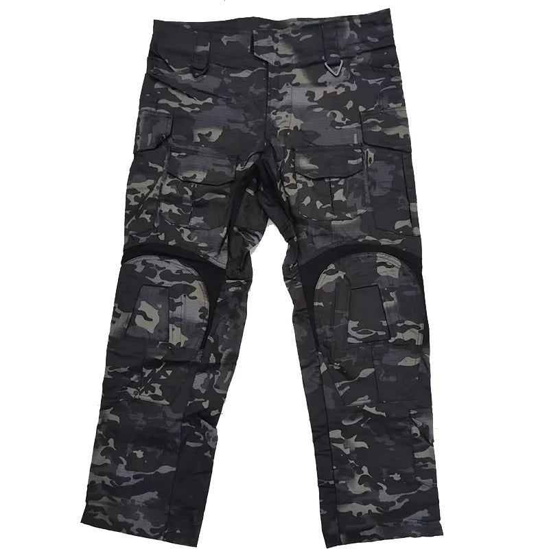 Outdoor Pullover Sets Hunting Clothes Military Tactics G3 Training Suit CP GEN3 Combat Uniform Tactical Top Tactical Pants Men
