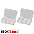 12Pcs Silicone Sleeping Ear Plugs Noise Reduction Anti Sound Insulation Earplug Sleep Ear Protection Reusable Ear Plugs