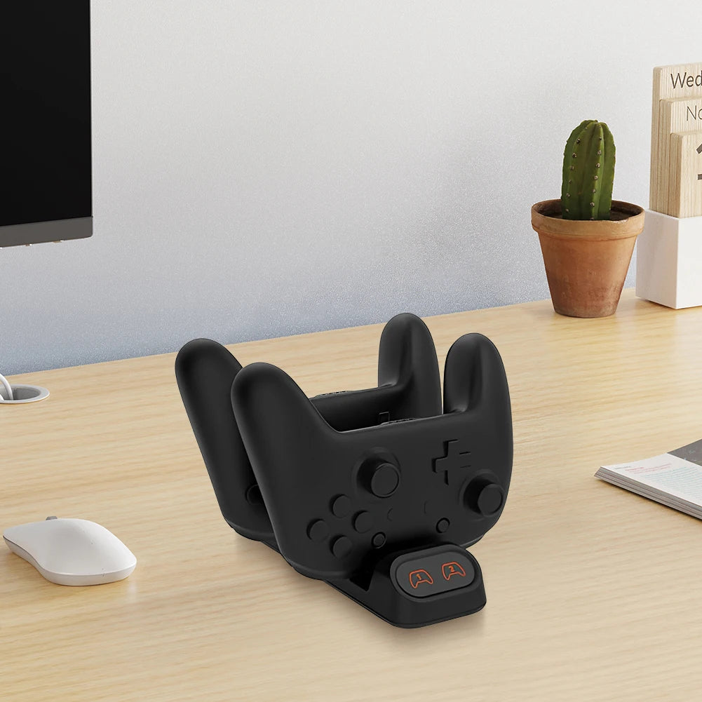 For Switch Pro Charging Dock Type-C Handle Charger Dock Station Dual Fast Controller Charger for PS5/Xbox Series S/X Controller