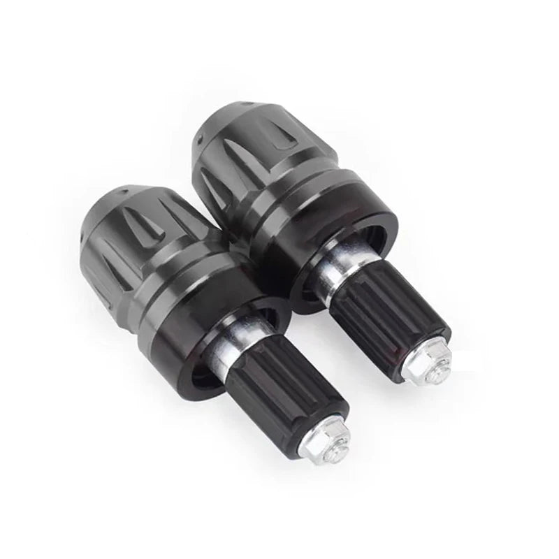 Universal Motorcycle Handlebar Grips Handle Bar Cap End Plugs Counterweight Cap Protective aesthetic accessories