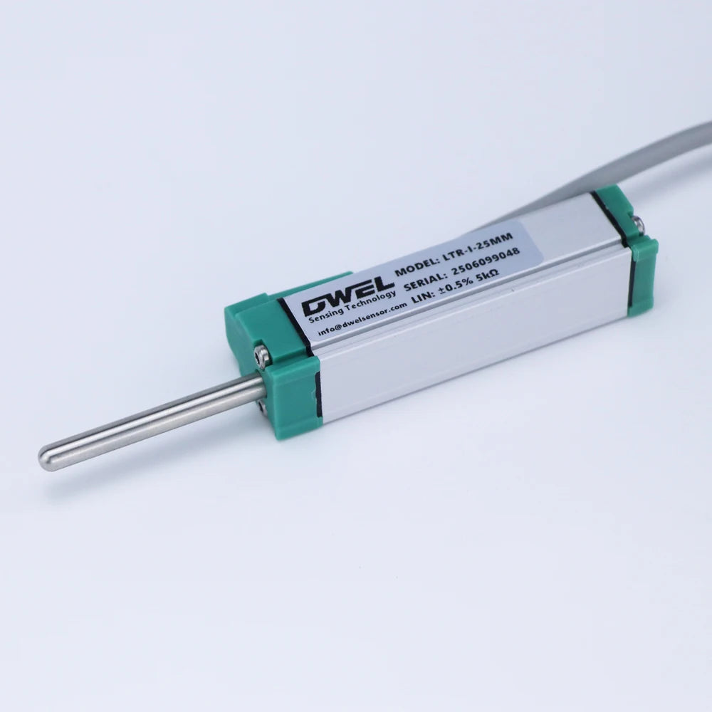DWEL LTR KTR Linear Return Spring Displacement Sensor Ruler Displacement Position Transducer Internal and External Spring