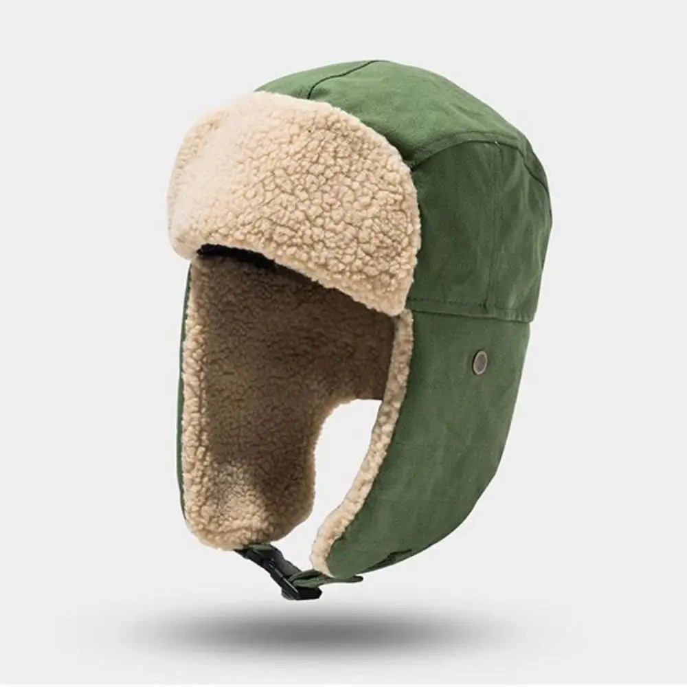 Windproof Winter Bomber Hats Thickened Ear Protection Warm Snow Cap Warm Accessories Outdoors Hats & Caps for Men Women