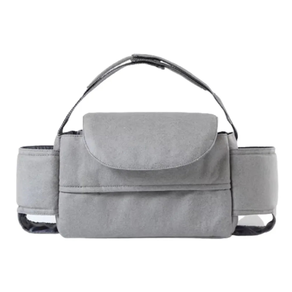 Large Capacity Baby Pram Organizer Detachable Design Insulated Pocket Travel Diaper Bag Solid Color wirh Tissue Bag