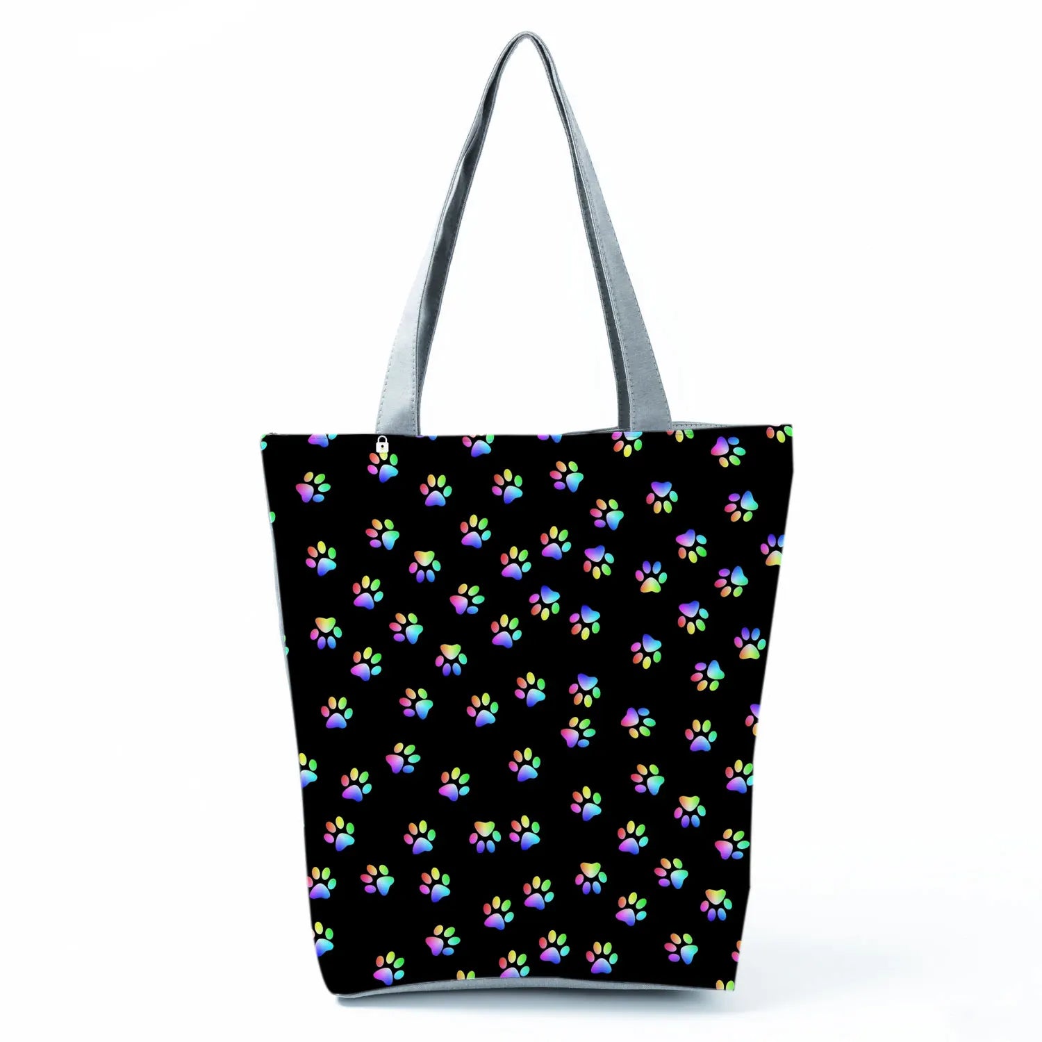 Fashion Dogs Paws Handbags Printed Love Dogs Shopping Bag Casual Women Shoulder Bag Summer Kawaii Female Tote Travel Beach Bag