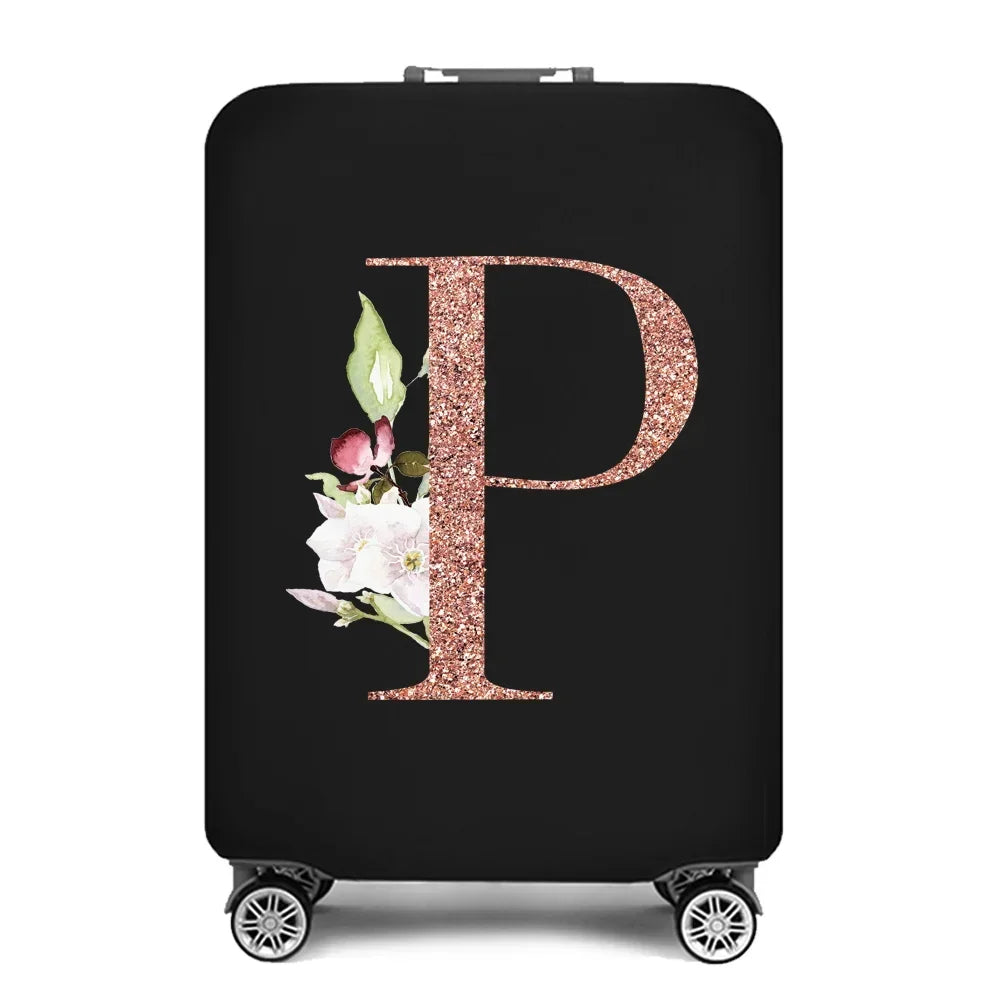 Stretch Luggage Covers 18-32 Protector Travel Luggage Suitcase Protective Cover Rose Gold Series Dust Covers Travel Organizer