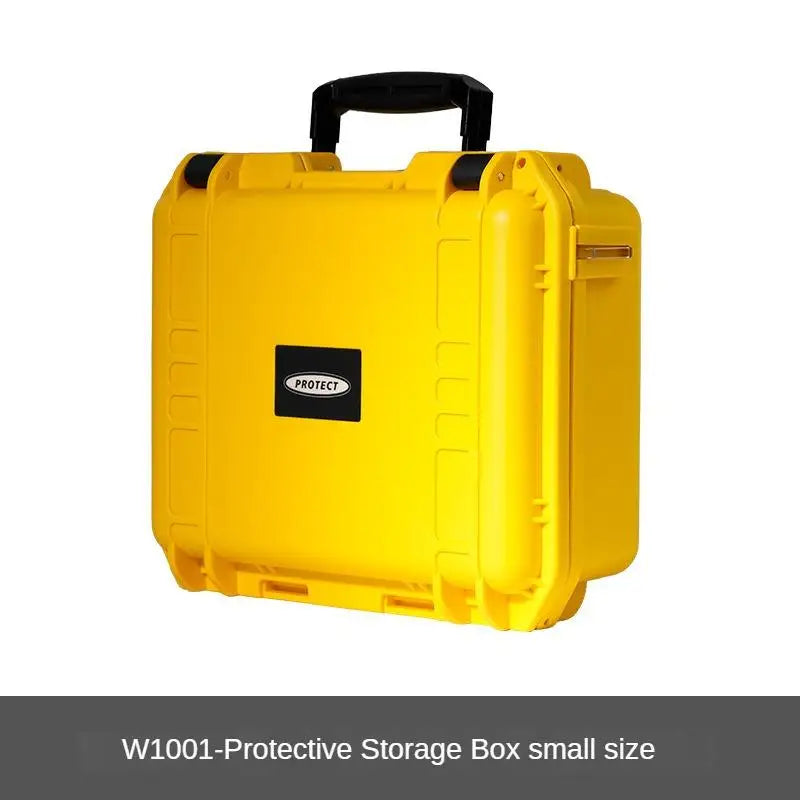 Portable Equipment Toolbox Waterproof Tool Box Hard Case Bag Tool Organizer Case Storage Box Safety Instrument Case PP Suitcase