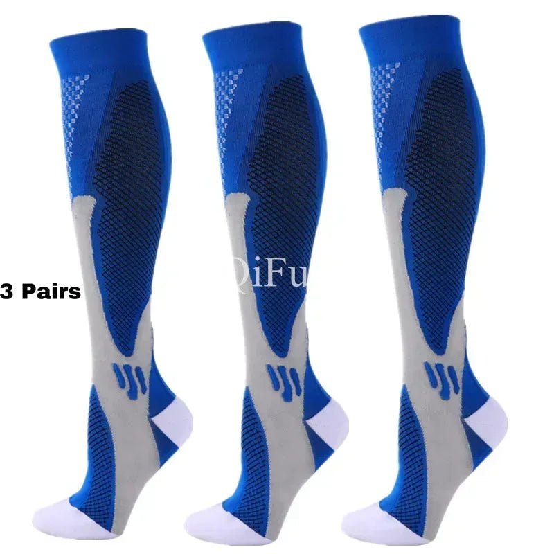 Compression Socks Running Football Sports Medical Nursing Socks for Flight Travel Pregnancy Edema Diabetes Varicose Veins Socks