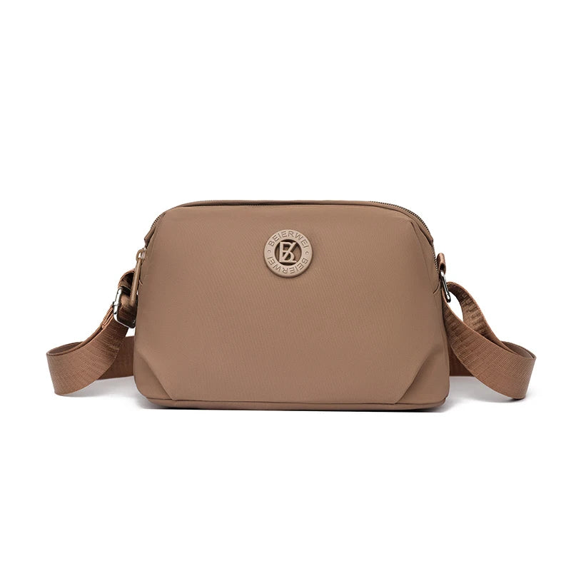 Crossbody Bag for Women Waterproof Nylon Multi Pocket Adjustable Strap Casual Daily Commute Travel Lightweight Outdoor Daily Use