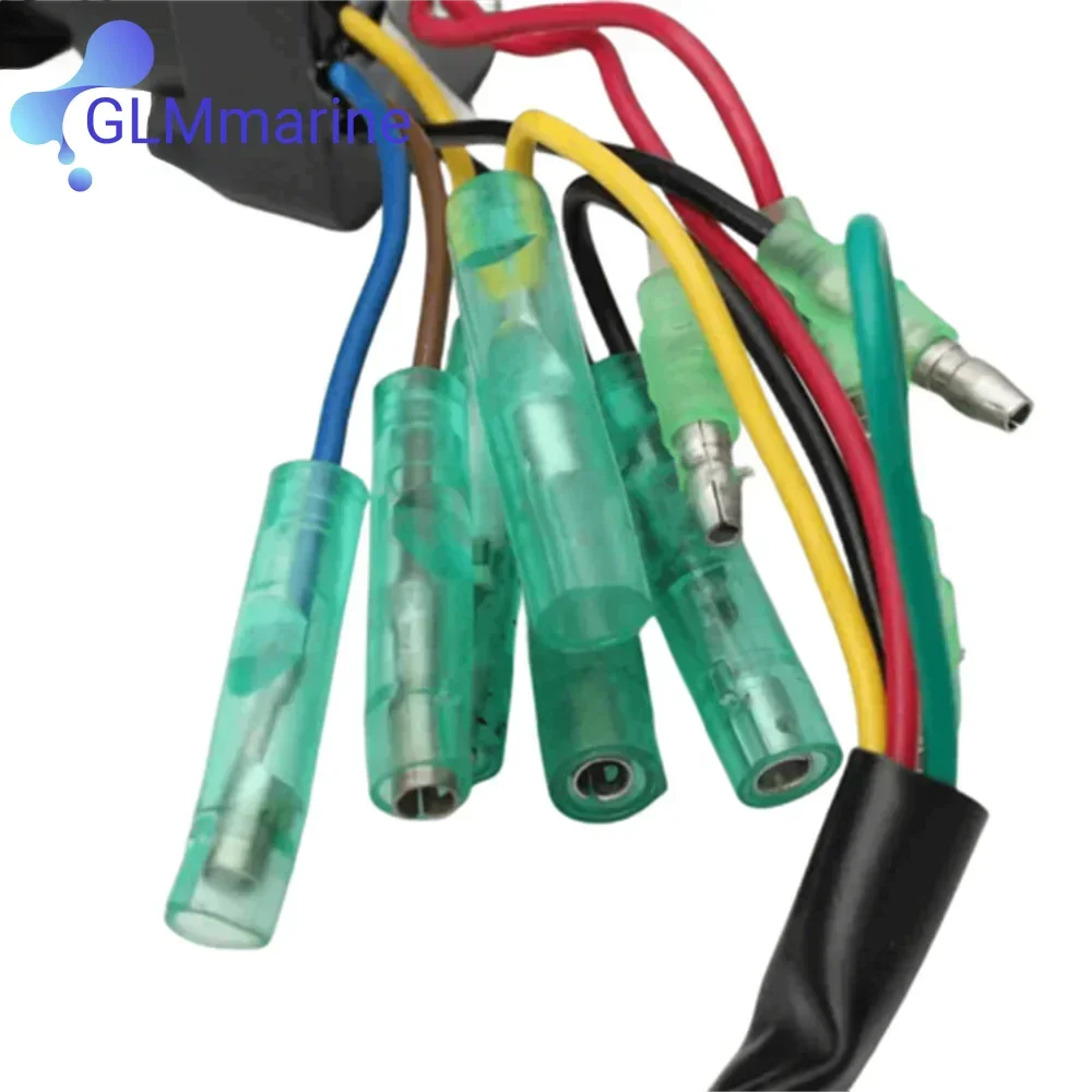 Ignition Switch Assy with Key 703-82510-43 for Yamaha 75 85 115 150 HP 2 / 4 Stroke Outboard Control Box 703-82510-43-00 MP51040