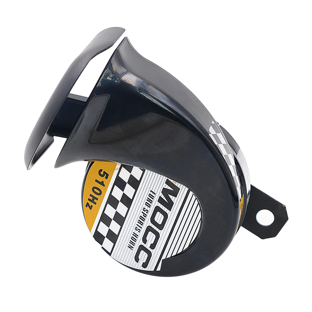12V Motorcycle Horn Waterproof Universal Motorcycel Horn 130dB 510hz Air Motorcycle Horn Single-tone for Motorbike Truck Vehicle