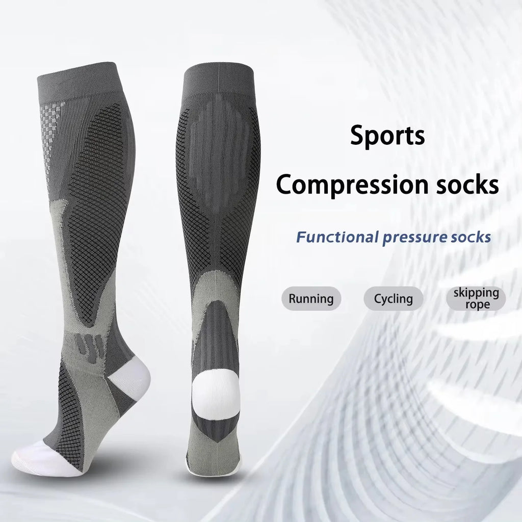 Brothock Medical Sport Compression Socks Men And Women 20-30mmhg Run Nurse Socks for Varicose Veins Running Cycling Travel Socks