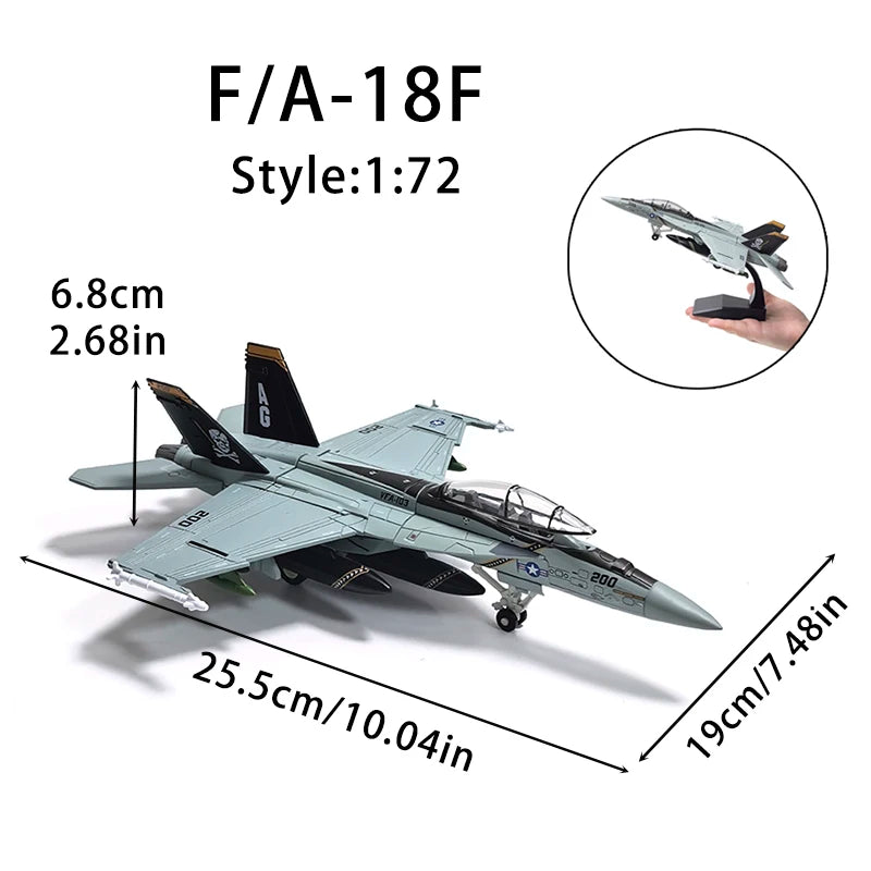 Assembly Toy Plane Model B-2 Er F22 A10 SU57 Fighter AH-64 Helicopter Aircraft Building Blocks Toy Military Collection Gift