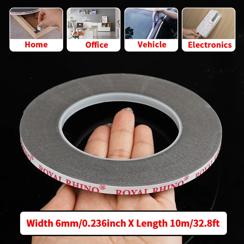 Extra Strong Korean Glue Double Sided Tape Car Special No Residue High Viscosity Heavy Duty Mounting Fixing Sticky Adhesive