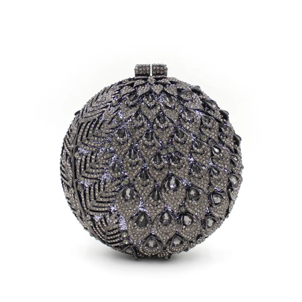 New Crystal Party Women Evening Clutch Bag Luxury High-end Handmade Wallet Ladies Diamond Handbags Purses