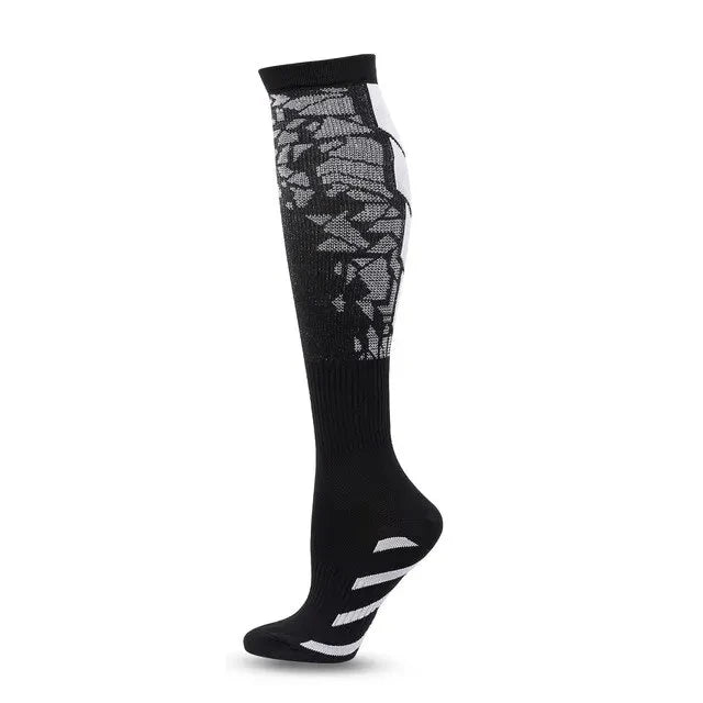 Running Compression Socks Football Hiking Golf Gym 20-30mmhg Gradual Change Nylon Sports Socks Diabetes Pregnancy Varicose Veins
