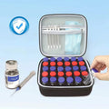 10/15/30 Slots Insulin Vial Storage Case 1-10ml Vial Storage Box Ampoule Holder Storage Bag Peptide Organizer Case