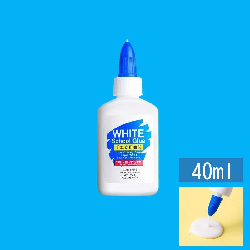 White LaTeX White Glue Handmade Special Woodworking Glue DIY Handmade Students Use Milk White Glue