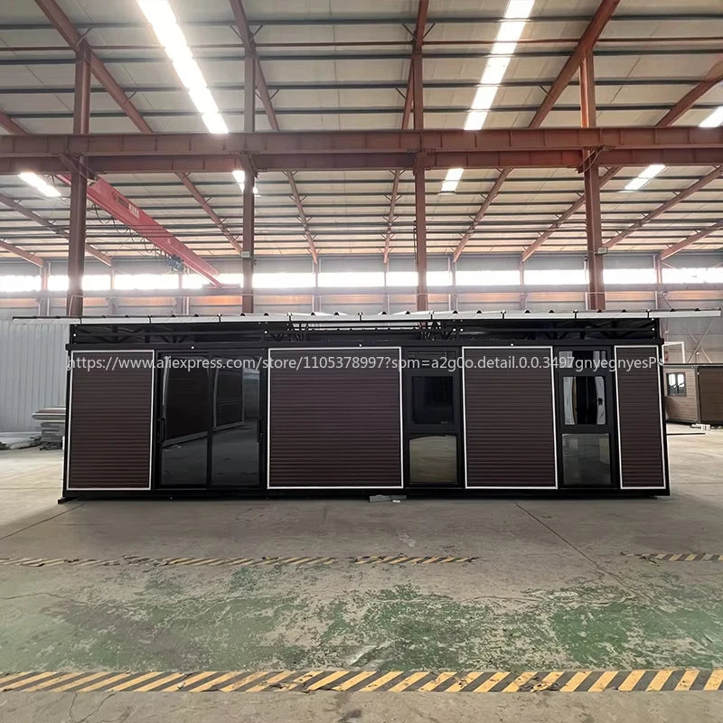 High Quality Prefabricated 20x40ft Expandable Modular Container House Modern Design Breathable Construction Office Building