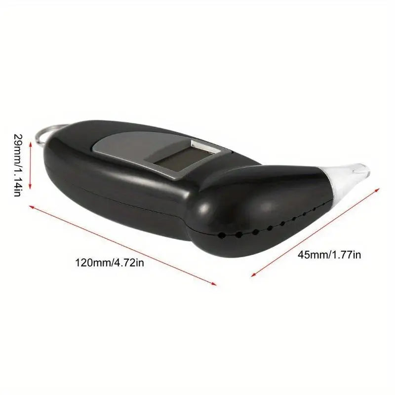 Digital Breathalyzer Blowing Out Gas Breathalyzer for Measuring Drunk Driving